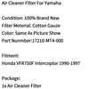 Honda VFR750F Interceptor 1990-1997 17210-MT4-000 Generic Air Filter Cleaner Element