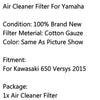 Kawasaki 650 Versys 2015 Generic Motorcycle High Flow Air Cleaner