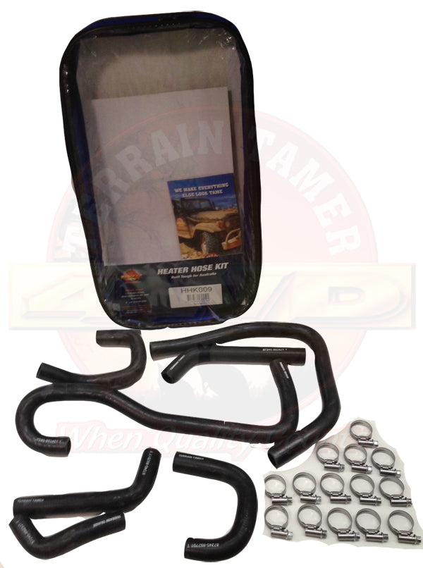 Terrain Tamer Heater Hose Kit - Toyota Hilux/Surf 2.8 3L - Terrain Tamer