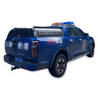 Black Ute Steel Canopy Fit For Toyota Hilux 2005-2025 A-deck ONLY/GWM Cannon 2020+