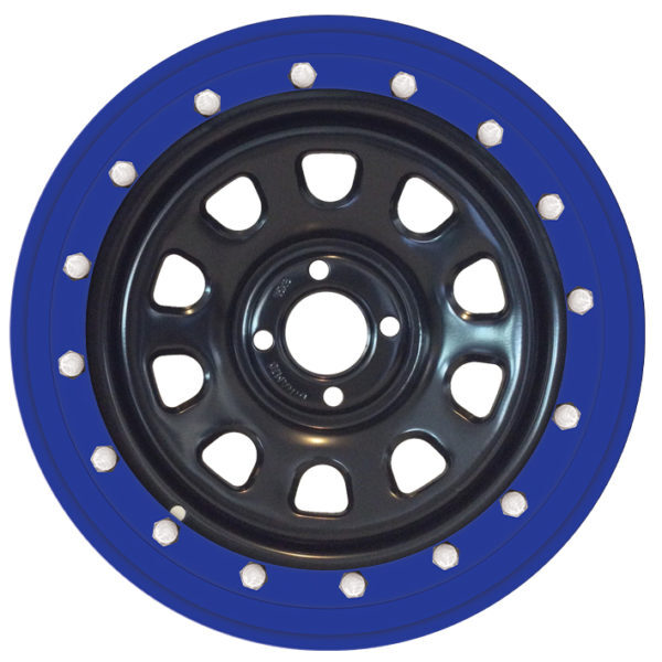 Autotecnica 15-inch 4x4 Beadlock Wheel Cover Blue BLS2
