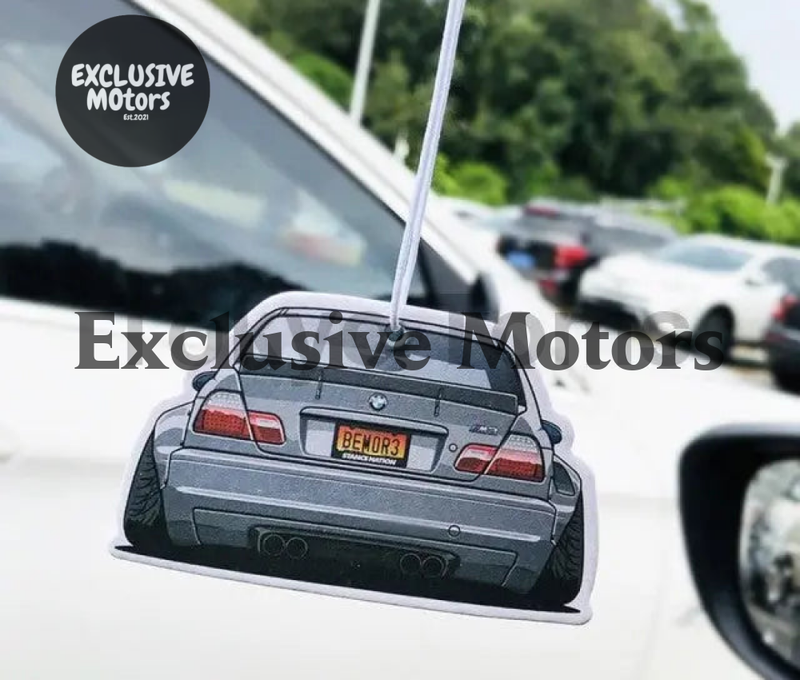 BMW M3 AIR FRESHENER - BLK ICE (12 blk ice)