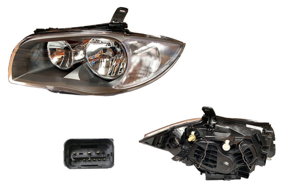 BMW 1 Series E87 Left Headlight (2007-2011)