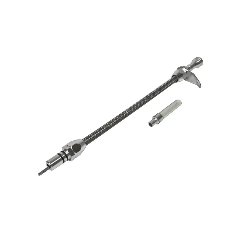 B&M 22165 Auto Transmission Dipstick & Tube - Billet