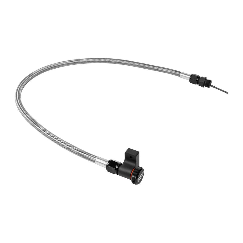B&M 22200 Locking Auto Trans Dipstick & Tube - Billet