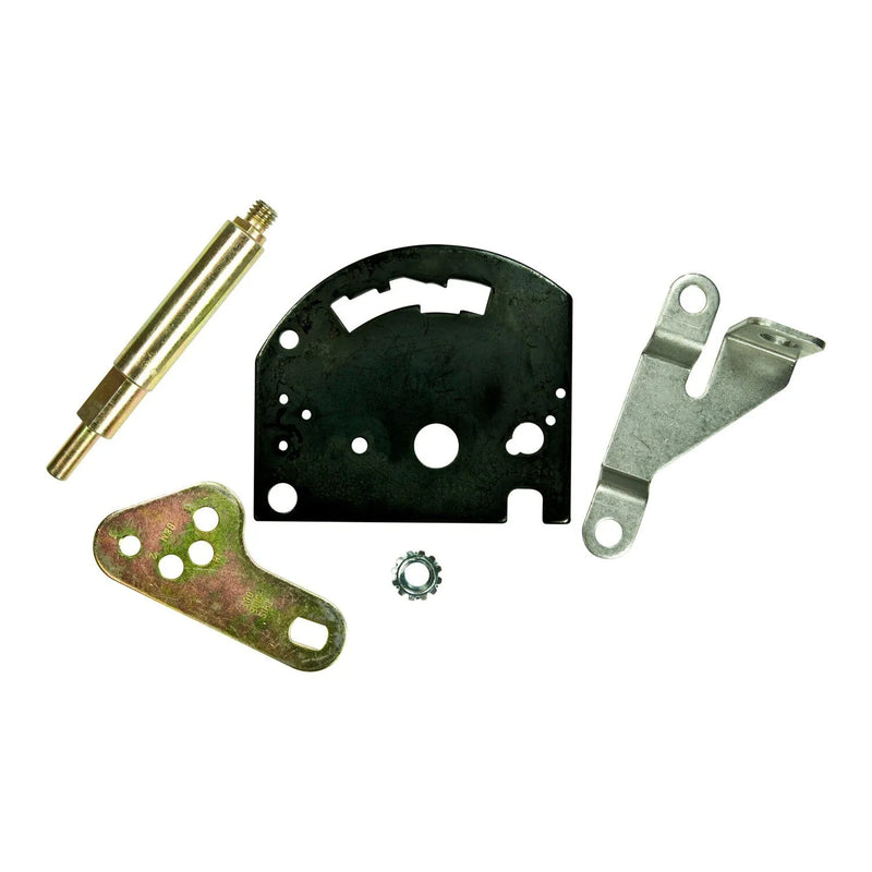 B&M 80713 Gate Plate, Shift Lever & Cable Bracket for