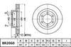 Bendix General CT Brake Rotor Single BR2060 GCT