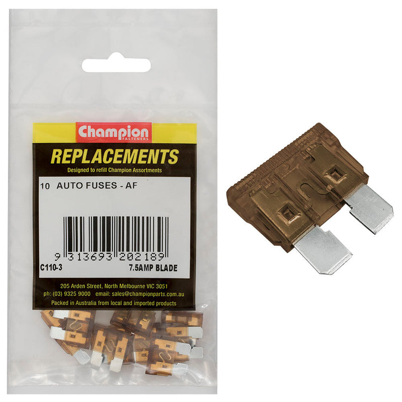 Champion Fasteners Fuse Blade Af 7.5Amp Brown C110-3