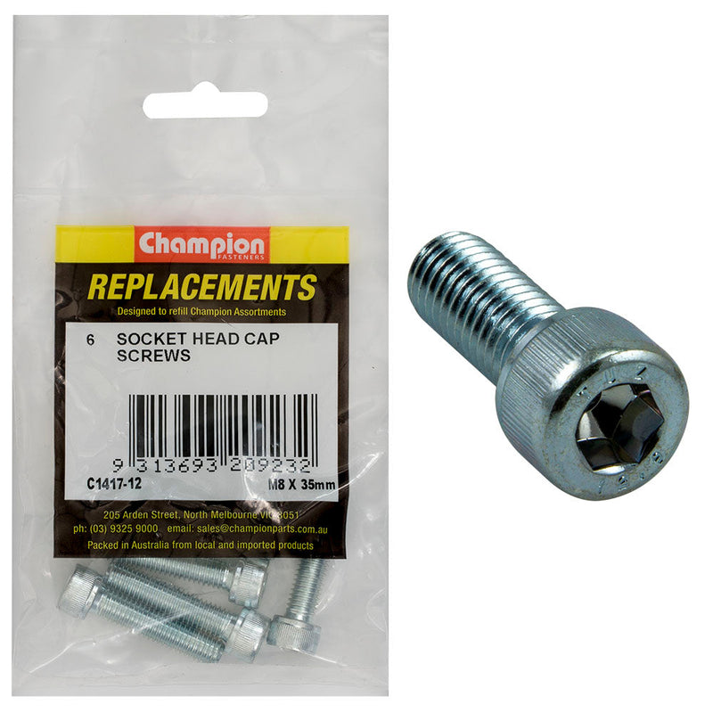 Champion Fasteners Socket Head Cap Screw High Tensile M8