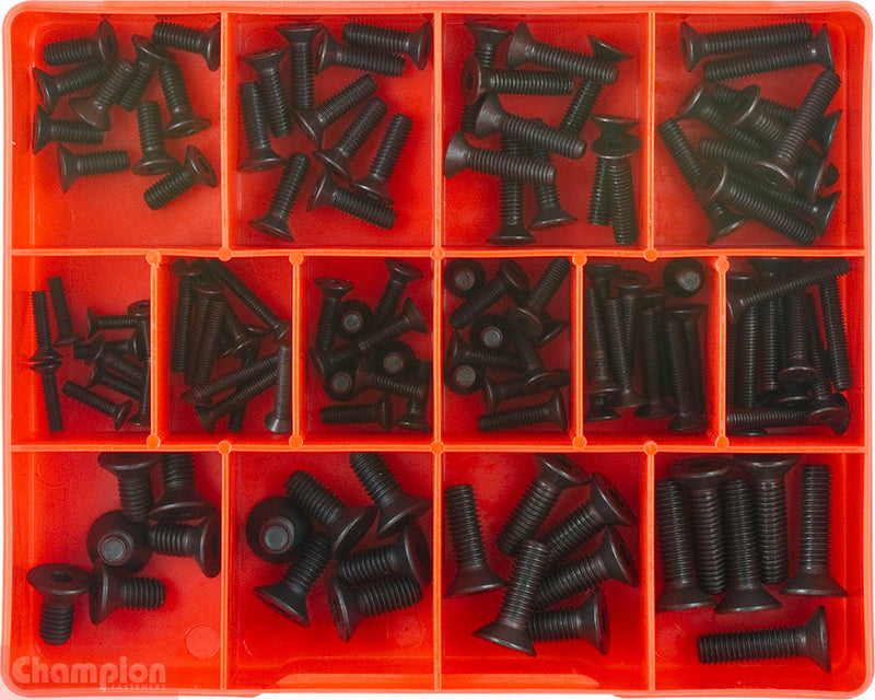 Champion Fasteners Metric C/Sunk S/Head Screw Assortment