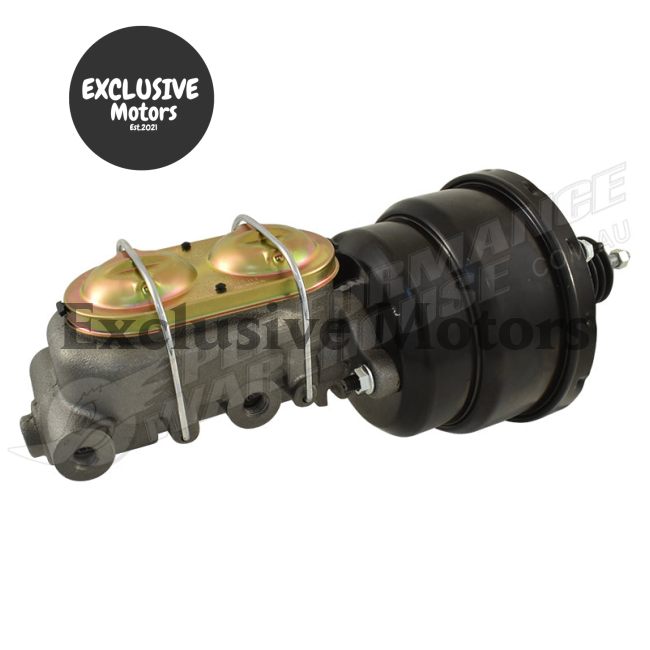 GM 1" Bore Master Cylinder & 7" Dual Brake Booster (1964-1972)