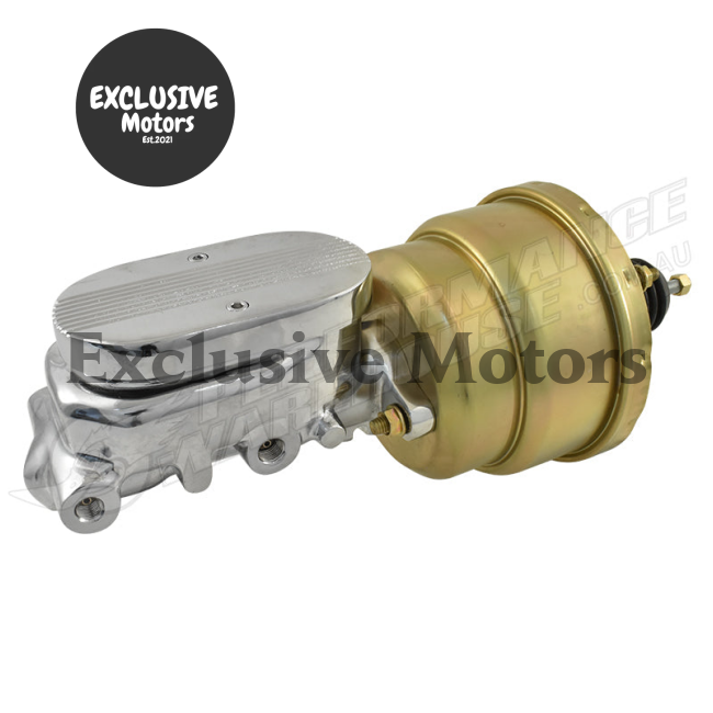 Universal 1" Bore Master Cylinder & 7" Dual Brake Booster (All Years)