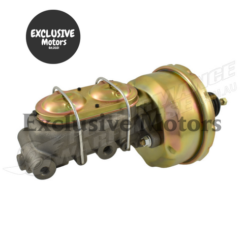 GM 1-1/8" Bore Master Cylinder & 7" Brake Booster (1964-1972)