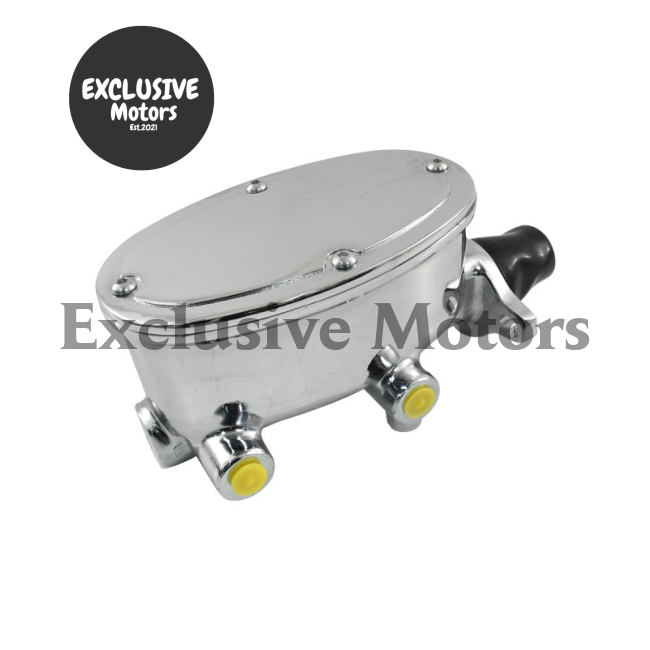 Wilwood Style 1" Chrome Aluminum Brake Master Cylinder
