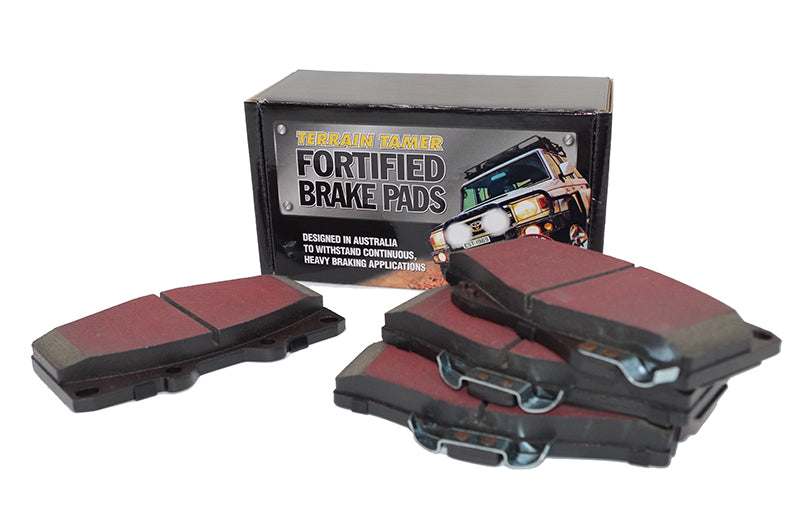 Fortified Brake Pads (Front) - Terrain Tamer - Toyota Prado 90 Series, Toyota Surf 185 Series - Terrain Tamer