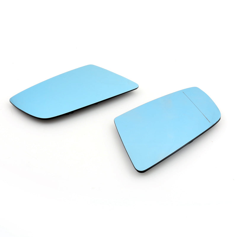 BMW 5 Series E60 03-09 Heated Blue Door Mirror Glass