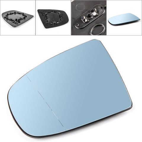 BMW X5 X6 E70 E71 Heated Blue Mirror Glass (2008-2014)