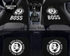 Custom Boss Coffee Black Floor Mats