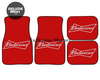 Custom Budweiser Floor Mats