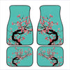 Custom Cherry Blossom Floor Mats