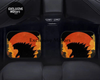 Custom Godzilla Floor Mats