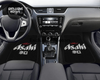 Custom Japanese Black Asahi Floor Mats