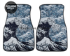 Custom Japanese Waves Floor Mats