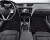 Custom Leopard Floor Mats