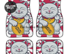 Custom Lucky JDM FU Cat Floor Mats