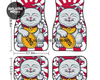 Custom Lucky JDM FU Cat Floor Mats