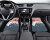 Custom Mount Fuji + Japanese Sunrise  Floor Mats