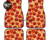 Custom Pepperoni Pizza Floor Mats