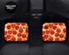 Custom Pepperoni Pizza Floor Mats