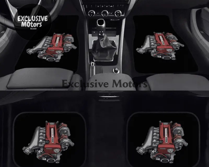 Custom Rb26 Engine Floor Mats