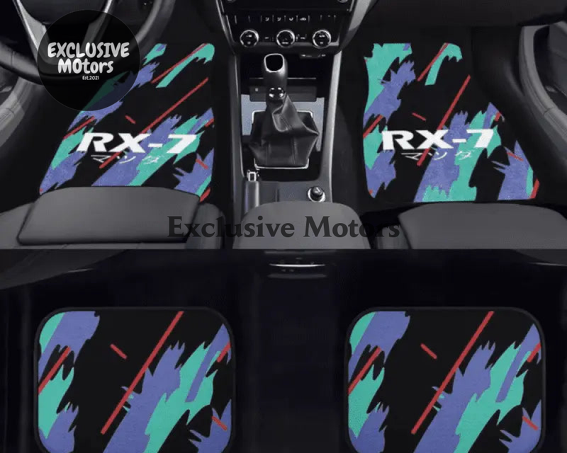Custom Universal RX7  Floor Mats Pair