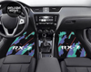 Custom Universal RX7  Floor Mats Pair