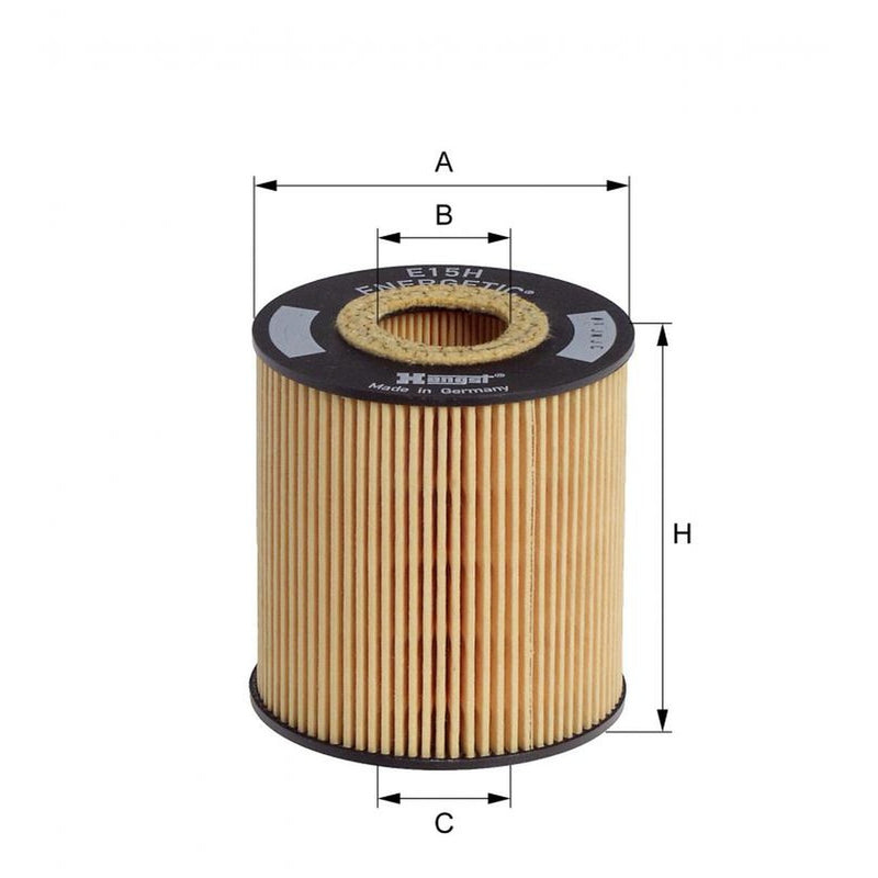 Oil Filter E15H D59 Hengst