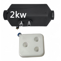 Diesel Air Heater Tank Remote Control Thermostat Caravan Motorhome RV 12V 2KW