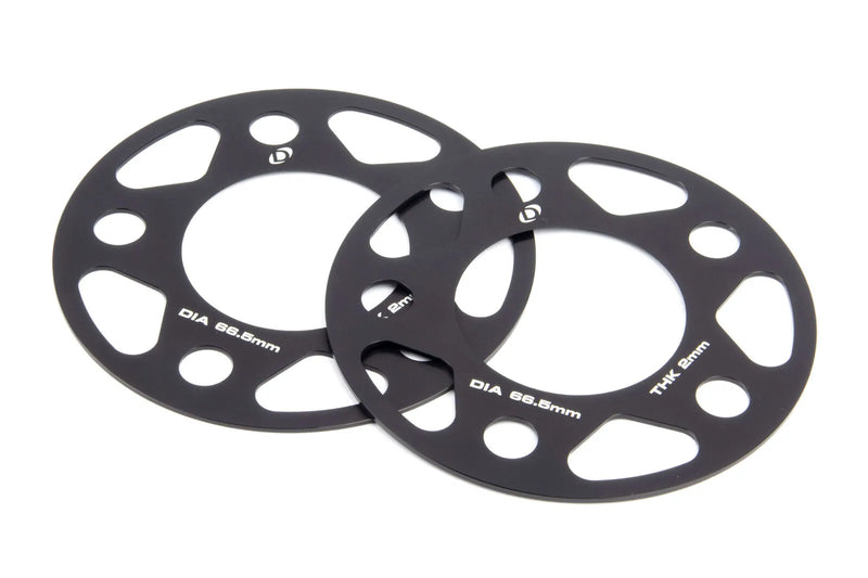 Dinan D210-2020 Spacers; 5x112 - 66.5mm CB - 2mm Thick