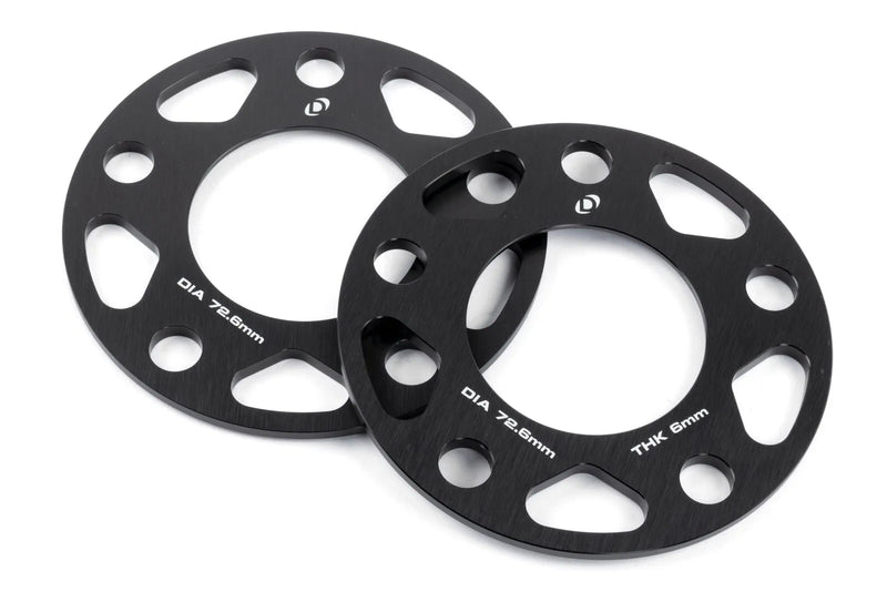 Dinan D210-2036 Spacers; 5x120 - 72.6mm CB - 6mm Thick