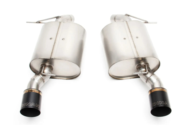 Dinan D660-0012-BLK Free Flow Axle-Back Exhaust -