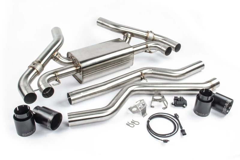 Dinan D660-0085-BLK Free Flow Axle-Back Exhaust -