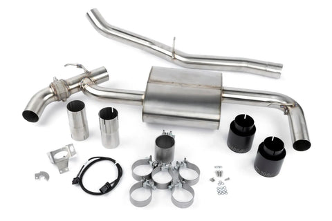 Dinan D660-0089-BLK Valved Axle-Back Exhaust - 2016-2024
