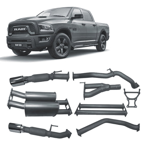 Redback Extreme Duty Exhaust 3in Twin Cat-Back (No Cat