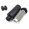 Autotecnica Aluminum Black Fuel Filter with Magnet 7.25in