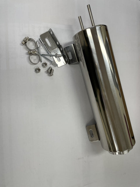 Autotecnica Universal Aluminum Radiator Overflow Tank 3in