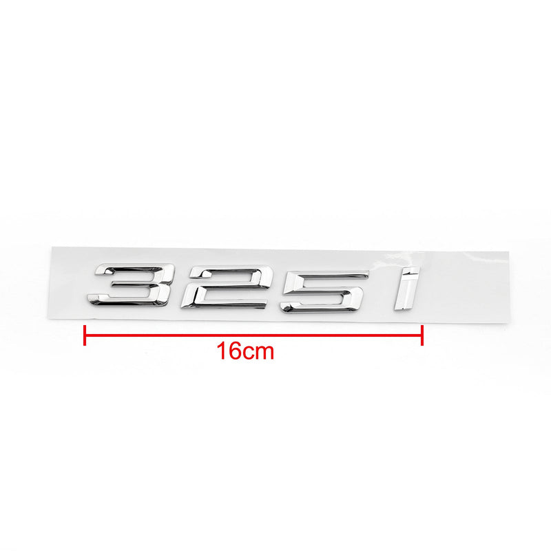 BMW E21 E30 E36(1975-2013) Chrome Rear Badge Emblem 325i