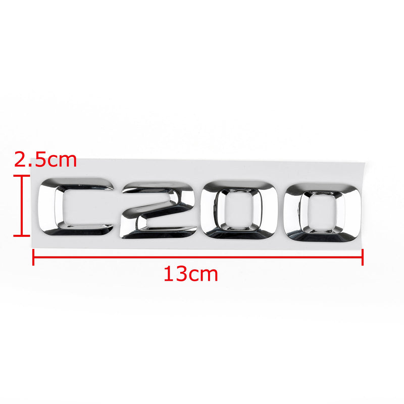 Mercedes C-Class CDI CGI Kompressor (2000-2015) Chrome Trunk Emblem C200