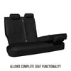 Sperling Empire Leather Rear Row 2 Black Seat Covers