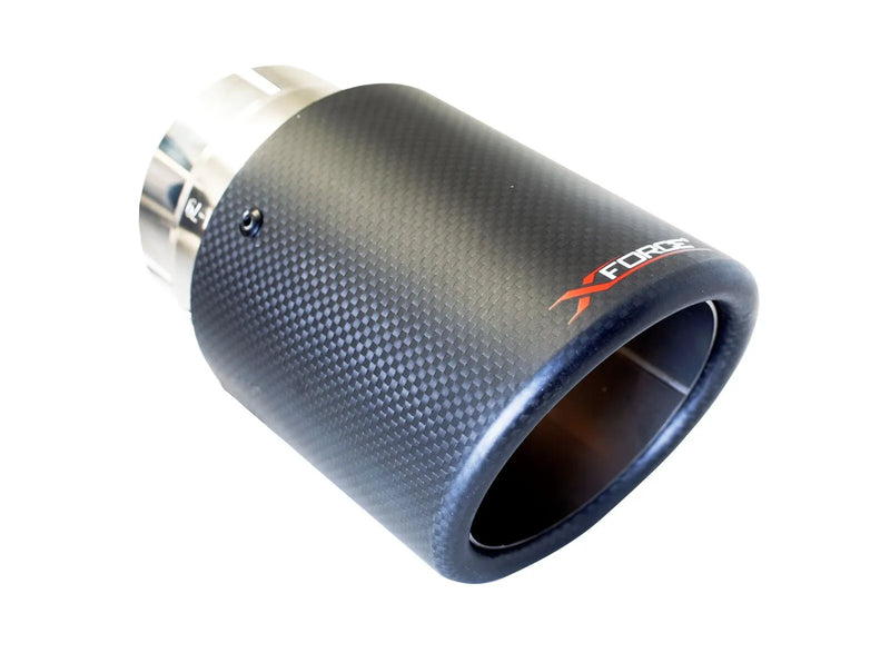 Xforce ES-TY21-Cftips 4in Angle Rolled Carbon Fibre Tips